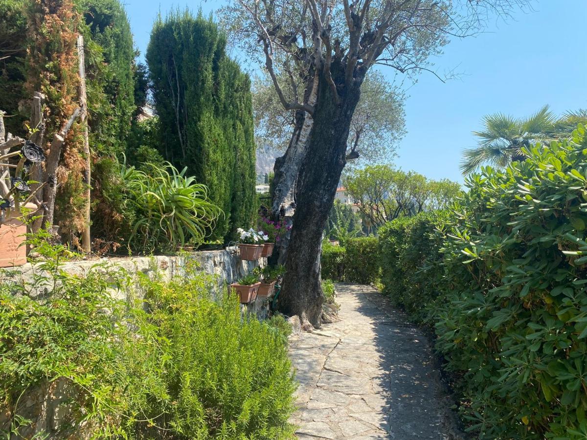 "Jardin Du Pian" Calme, Proche Gare, Mer マントン エクステリア 写真